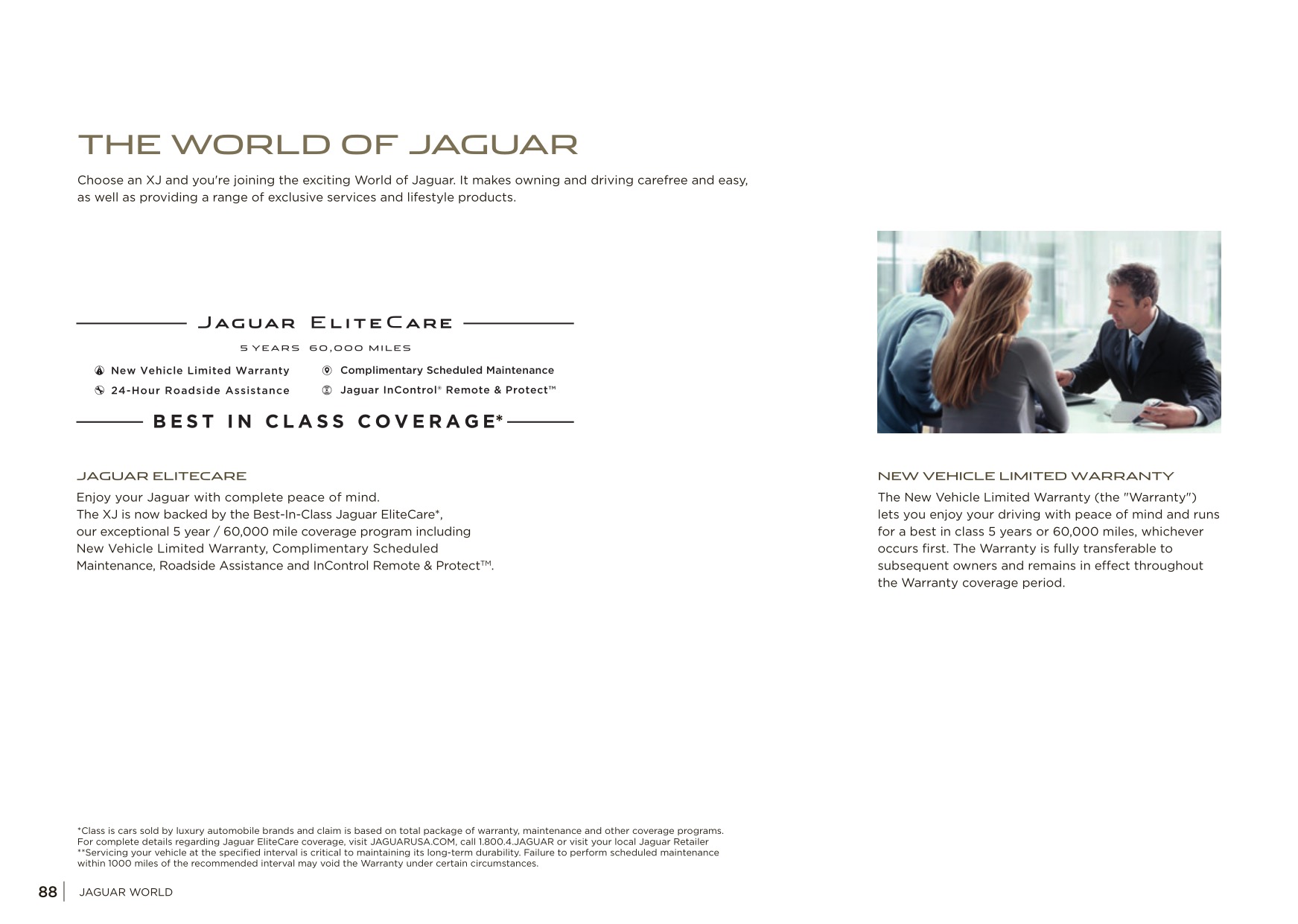 2016 Jaguar XJ Brochure Page 16